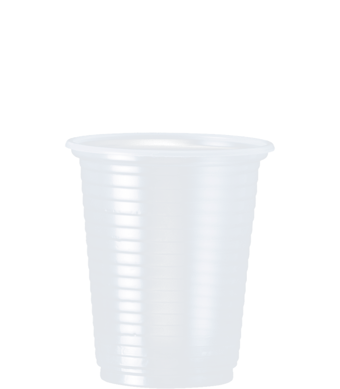 VASO 80ml TRANSPARENTE PS (1/100)