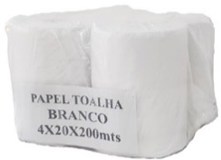 PAP TOALLA ROLLO  ECO 20x200m(6) 24gr.