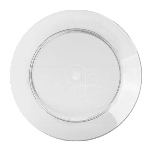 PLATO REDONDO 21cm PS BLANCO PAQ X. 10 UNID