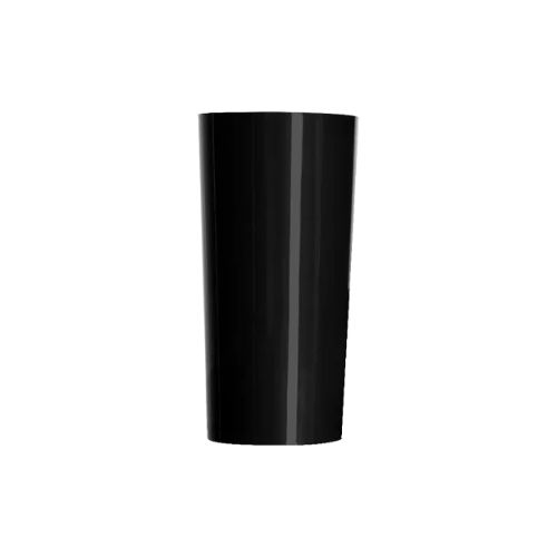 VASO 340ml NEGRO PS (1/10)