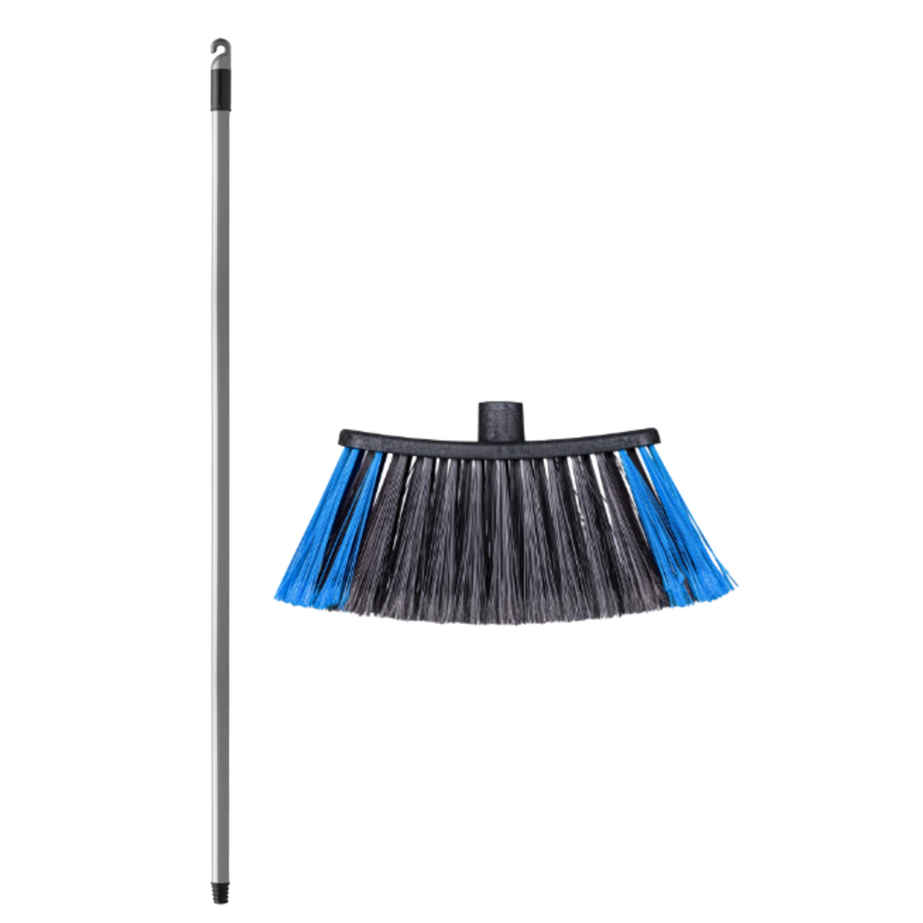 ESCOBA ECONOMICA AZUL C/CABO (SP9676AZ + 9012)