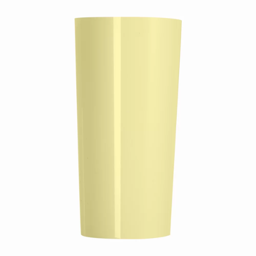 VASO 340ml REFRI AMARILLO PS (1/10)