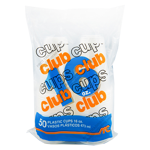 VASO CLUB CUPS 473cc-16oz (1/50)