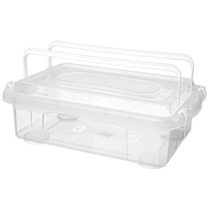 *CAJA ORGANIZADORA MED. BAJA GRIS 8,6l