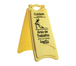 PLACA SEÑALIZADORA &quot;ÁREA DE TRABAJO&quot;