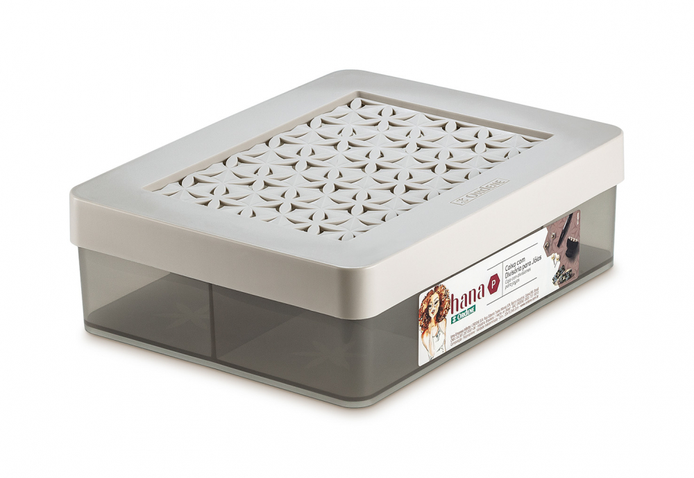 CAJA C/DIVISIONES Peq. BEIGE HANA