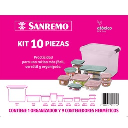 [KIT/911-10] CAJA FLEX + 9 PIEZAS FACIL