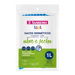 [SR151] *BOLSA HERMETICA FACIL C/CIERRE 1L