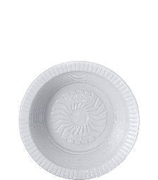 [PRF-12BR] PLATO HONDO 12cm BLANCO PS (1/10)