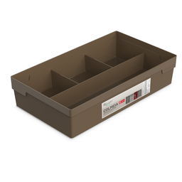 [OR67410] ORGANIZADOR COLMENA C/DIVISIONES LINO C80/4