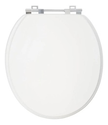 [AT3063/2] *TAPA INODORO MADERA LAQUEADA OVAL UNIVERSAL