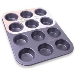 [UC125-12] MOLDE CARBONO 12 MUFFIN 35x26,5x2,6cm