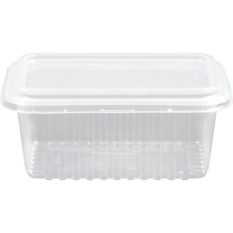 [KR-500TR] KIT BANDEJA C/TAPA RECT 500ml (1/25)
