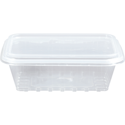 [KR-750TR] KIT BANDEJA C/TAPA RECT 750ml (1/25)
