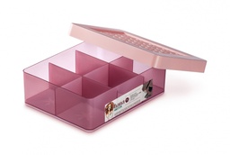 [OR84102] CAJA C/DIVISIONES Peq. ROSA HANA