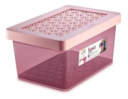 [OR85502] *CAJA ALTA MULTIUSO Med. 8.5L ROSA HANA